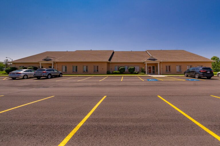 30285 Bruce Industrial Pkwy – building and parking lot